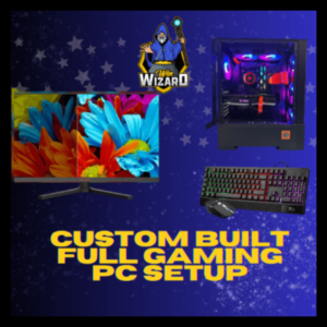 CUSTOM BUILT FULL GAMING PC SETUP!!!