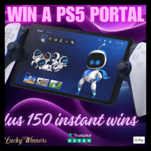 PLAYSTATION PORTAL + 150X INSTANT WINS COMPETITION FOR JUST 39P