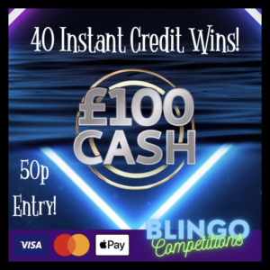 £100 & 40 Instant Credit Wins