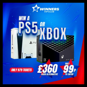 Gamers choice PS5 or Xbox or £360 cash alternative!!