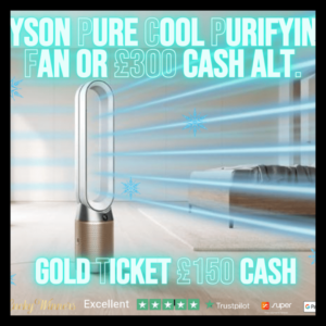 DYSON PURE COOL PURIFYING FAN INSTANT WINS COMPETITION FOR JUST 99P