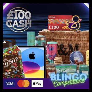 £100 + 50 Instant Wins!