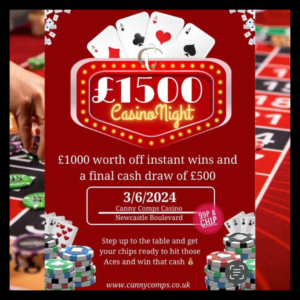 £1500 Casino Night