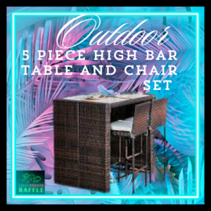 Rattan High Bar Dining Set