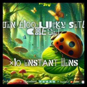 WIN £100 SITE CREDIT + 10X INSTANT WINS FOR JUST 99P