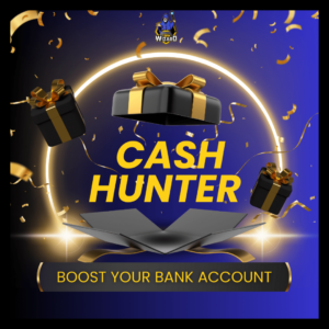 CASH HUNTER 5K IN INSTANT WINS! LOW ODDS!!! £200 END PRIZE