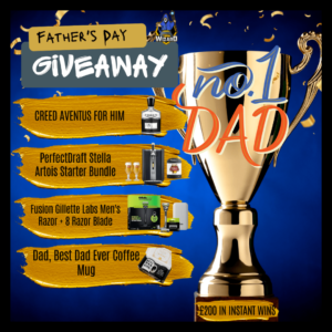 HAPPY FATHERS DAY MEGA PRIZE SPECIAL!!! OR £500 CASH ALT