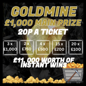 Gold Mine – £1,000 Main Prize