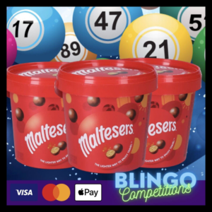 Bingo 3 Winners Chocs