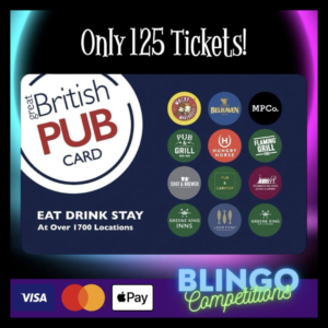 £125 Pub Voucher