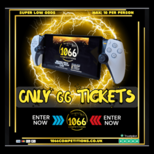 WIN PS PORTAL OR £200 CASH – SUPER LOW ODDS – 66 TICKETS! AUTODRAW
