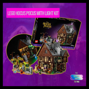 LEGO HOCUS POCUS WITH LIGHT KIT