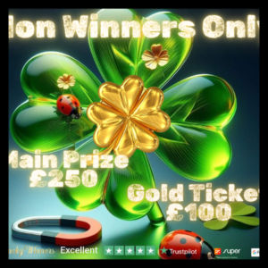 (READ DESCRIPTION PLEASE) NON WINNERS ONLY INSTANT WINS COMPETITION FOR JUST 99P