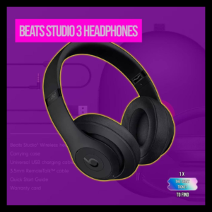 BEATS STUDIO 3 WIRELESS HEADPHONES