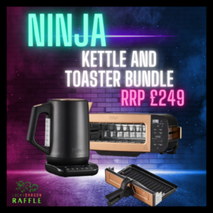 NINJA deluxe black and copper edition kettle and toaster bundle