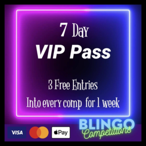 7 Day VIP Pass Only 99 Tickets!