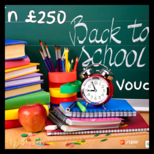 £250 Back To School Voucher Instant Wins Competition For Just 99p
