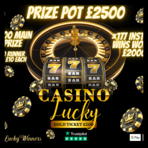 WIN £500 MAIN PRIZE ODDS GODS INSTANT WINS COMPETITION + 1X £500 GOLD TICKETS FOR JUST £1.99