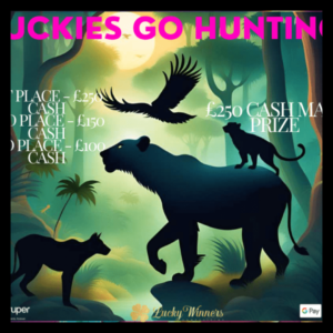 Luckies Go Hunting Instant Wins Competition With Cash Bonuses For Just 39p