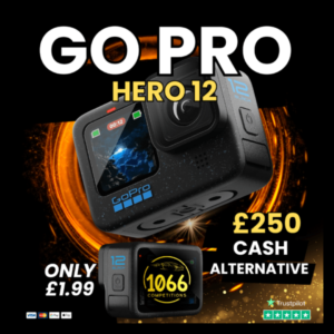 GO PRO HERO 12 BLACK 0R £250 CASH ALT