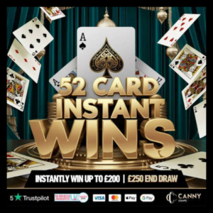52 CARD PICKUP INSTANT WINS