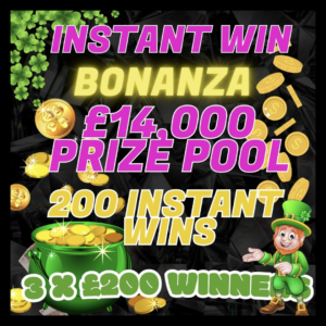 Instant Win Bonanza 200 Instant Wins
