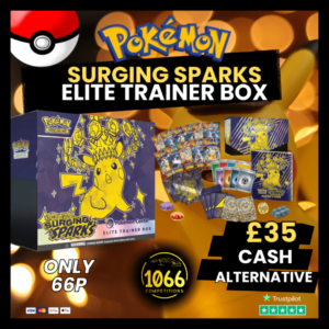 Pokémon SURGING SPARKS Elite Trainer Box
