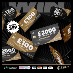 £2000 SITE CREDIT INSTANT WINS