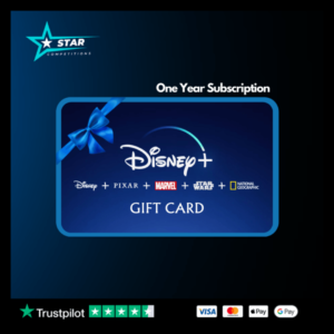 Disney+ Gift Card (Yearly Subscription)