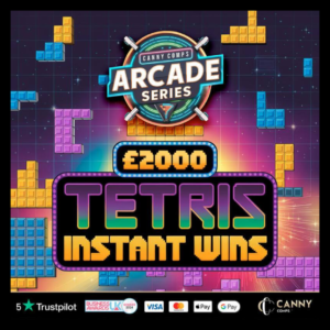 £2000 TETRIS + £150 END DRAW