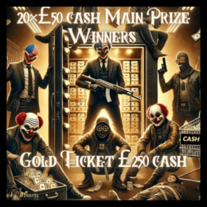 Money Heist Instant Wins Competition For Just 10p