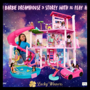 Barbie Dreamhouse Instant Wins Competition(Last Instant Win Remaining Claimed Wins £100 Cash Bonus)