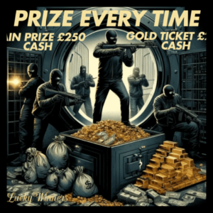 Every Ticket Wins Instant Wins Competition (Last Instant Win Remaining Claimed Wins £200 Cash Bonus)
