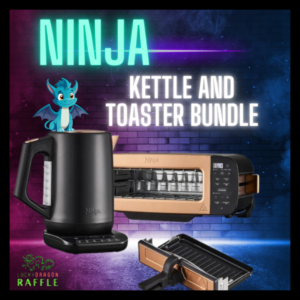 NINJA deluxe black and copper edition kettle and toaster bundle