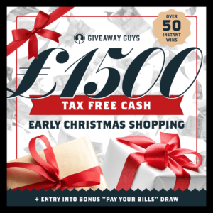 EARLY CHRISTMAS SHOPPING £1500 GIVE AWAY!