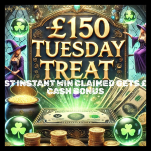 £150 Tuesday Treat Instant Wins Competition (Last Instant Win Remaining Claimed Wins £75 Cash Bonus)