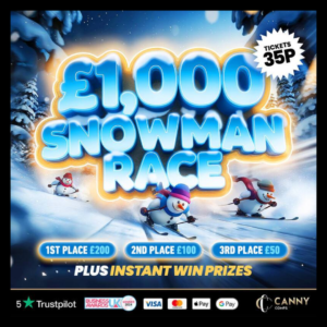 £1000 SNOWMAN RACE + INSTANTS