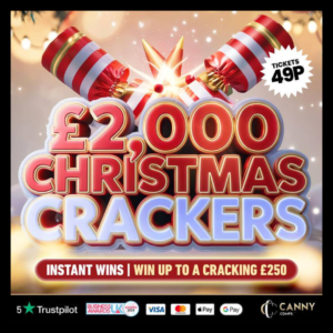 £2000 CHRISTMAS CRACKERS