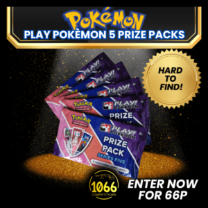 5x Play Pokémon Prize Packs Series 5