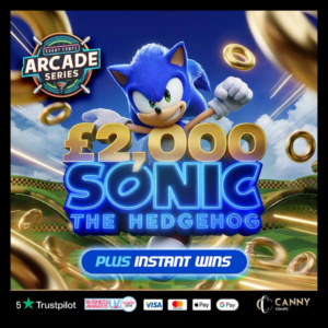 £2000 SONIC THE HEDGEHOG + £150 DRAW