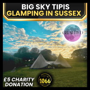Glamping Stay with Big Sky Tipis – Charity Fundraiser for Granted by Hannah