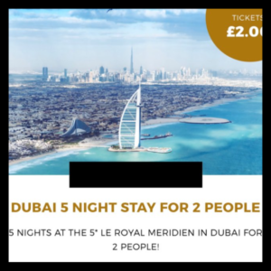 Dubai 5 Night Stay for 2 people