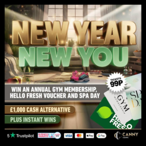 AMAZING 'NEW YEAR NEW YOU' + £1000's IN INSTANT WINS
