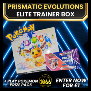 Pokèmon Prismatic Evolutions ETB #2 + Play Pokèmon Prize pack
