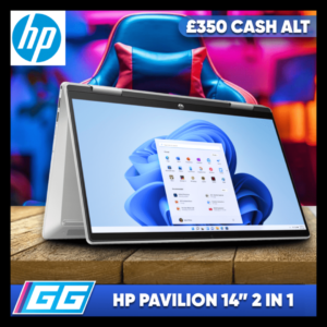 HP PAVILION X360 LAPTOP or £350 CASH