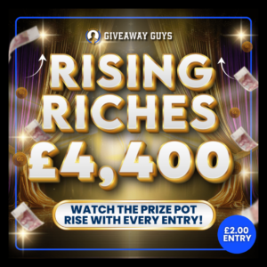 RISING RICHES JACKPOT GIVEAWAY UP TO £4400