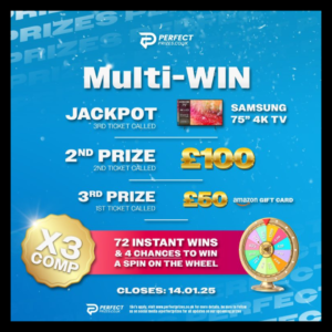 Samsung TV Multiprize Special + x72 Instant Wins + x4 Spinwheel Prizes