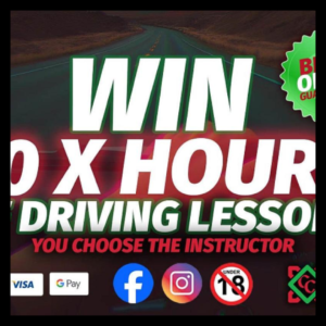Win 10 x hours of Driving 🚗 Lessons