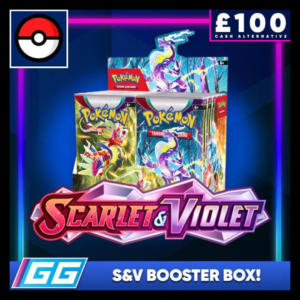 SCARLET & VIOLET BOOSTER BOX or £100 CASH