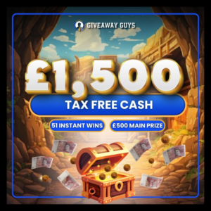 £1500 TAX FREE CASH GIVEAWAY!